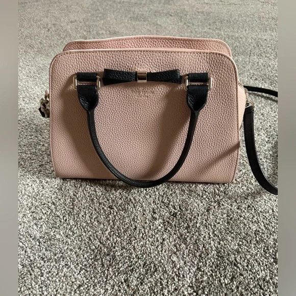 Kate Spade New York Henderson Street Sawyer Women's Blush Pink Satchel Handbag - Picture 7 of 16